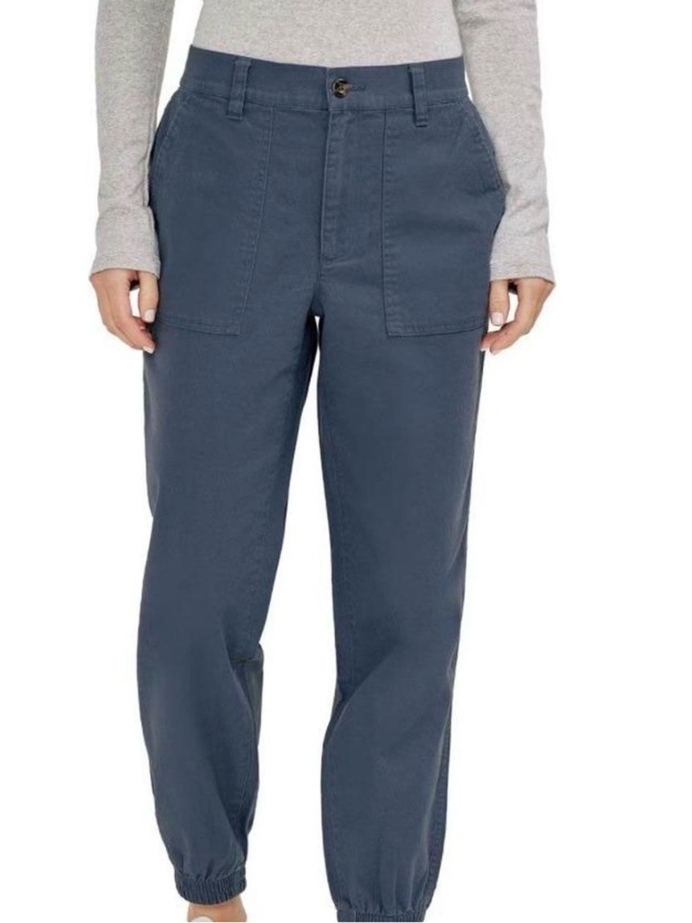 Gap Ladies Twill Jogger Size XXL Blue Indigo Retail; $69.95